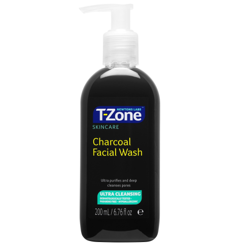 T-Zone Charcoal Facial Wash Deep Cleansing Pores Purifing 200 ml