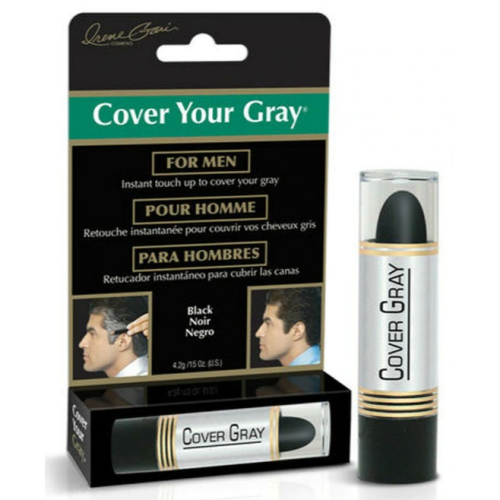 Cover Your Gray Mens Stick-Black