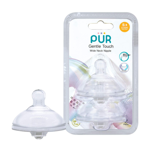 PUR GENTLE TOUCH 2PK NIPPLE