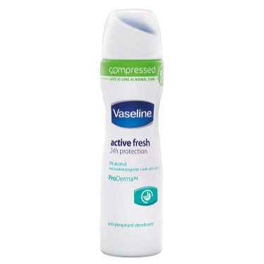 Vaseline Active Fresh Aerosol Anti-Perspirant Deodorant Compressed 75ml