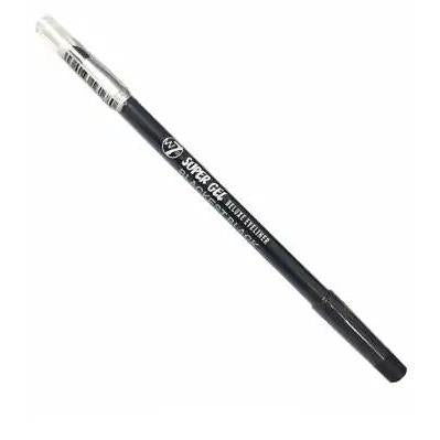 W7 Super Gel Deluxe Eyeliner Eye Liner Pencil, Blackest Black