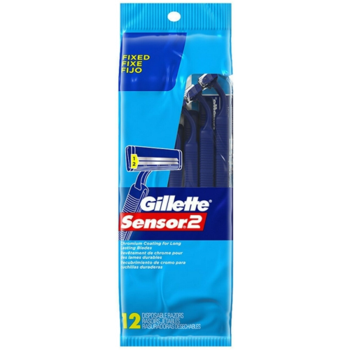 Gillette Sensor2 Disposable Razors 12 Pack