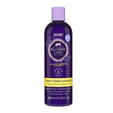 Hask Blonde Care Purple Toning Conditioner - 12 fl oz