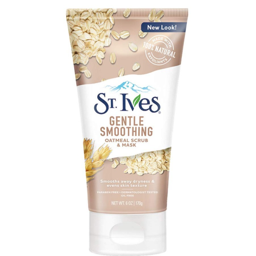 St. Ives, Gentle Smoothing Oatmeal Scrub & Beauty Mask, 6 oz