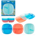 Dr. Brown’s Divided Plates – 3 Pack