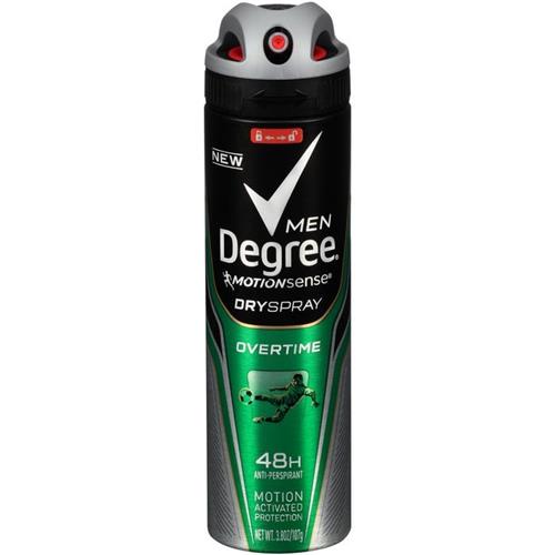 Degree Men Motionsense Dry Spray Antiperspirant, 3.8 Ounce