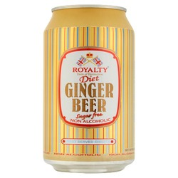 Royalty Diet Ginger Beer Single 330ml