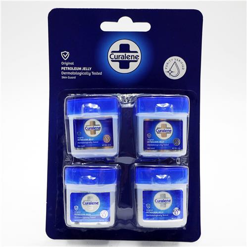 Curalene 4 Pack Mini Petroleum Jelly