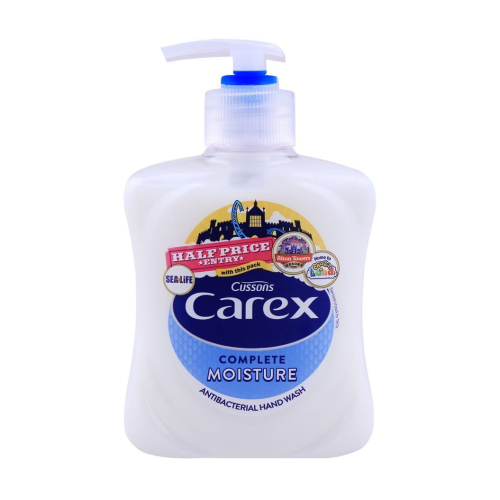 CAREX COMPLETE MOISTURE ANTIBACTERIAL HAND WASH 250ML