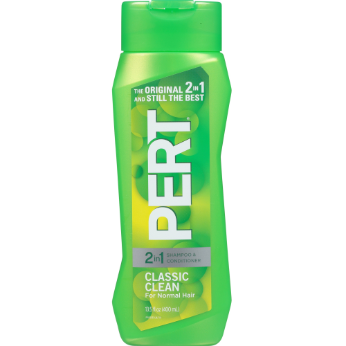 Pert Plus 2 in 1 Shampoo + Conditioner Classic Medium Conditioning Formula, 400ml /13.5oz