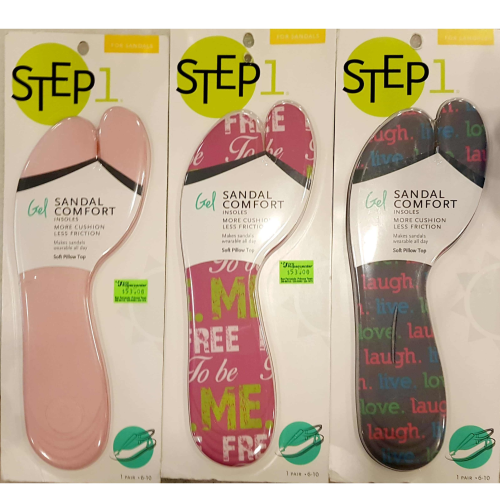 STEP 1 GEL SANDAL INSOLES