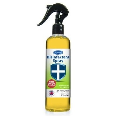 Dr Johnson's Spray 500ml Anti Bacterial & Anti Viral Surface Cleaner for Home