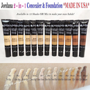 JORDANA 2-IN-1 CONCEALER & FOUNDATION