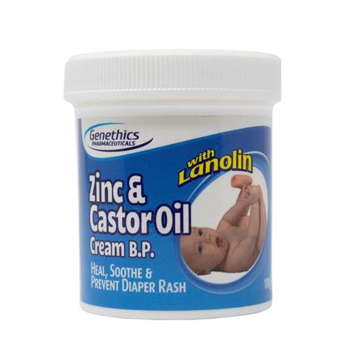 Genethics Zinc & Castor Oil Cream 100g