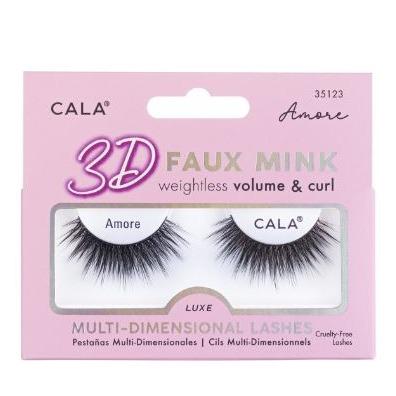 Cala Eyelashes - 3D Faux Mink Luxe - Amore