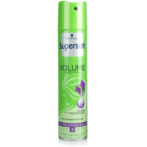 Schwarzkopf Supersoft Volume Hairspray Extra Strong 250 ml