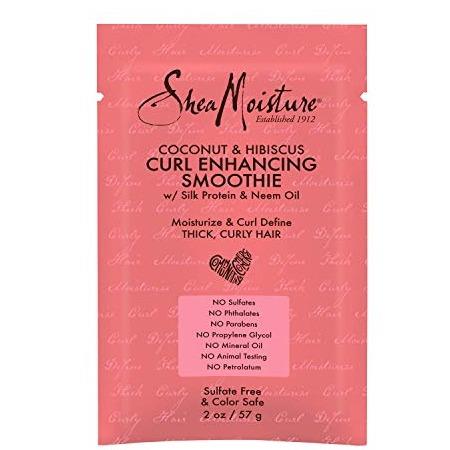 Shea Moisture Coconut and Hibiscus Curl Enhancing Smoothie 2 oz Packette