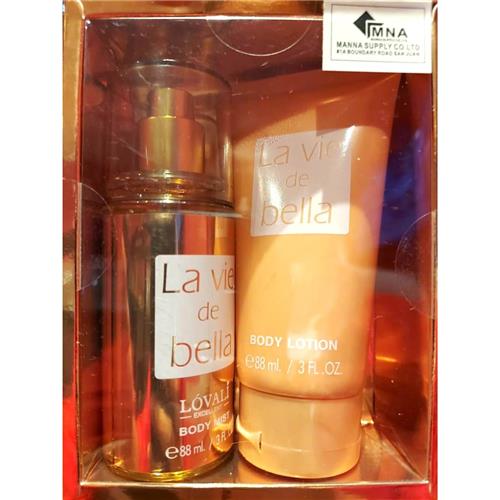 Lovali Diamond La Vie De Bella 2 Pc Gift Set 88ml