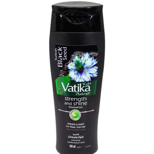 Vatika Naturals Strength & Shine With Turkish Black Seed For Weak, Dull Hair 400ml