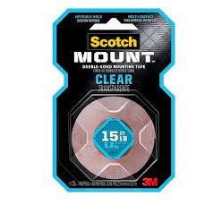 Scotch Mount Double-Sided Mountain Tape 1" X 60"
