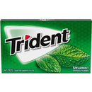 Trident Sugar Free Spearmint Chewing Gum, 16Pcs