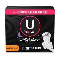 Kotex UBK Cleanwear With Comfort Flex Ultra Thin Pads With Wings