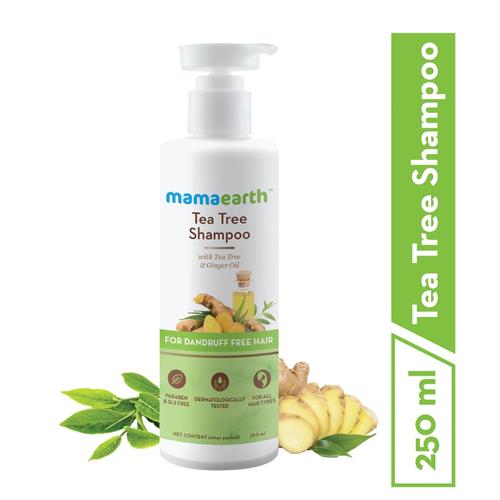 Mamaearth Tea Tree & Ginger Oil For Dandruff Free Hair 250ml