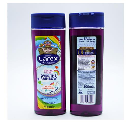 Carex Body Wash Fun Edition Over the Rainbow 500ml