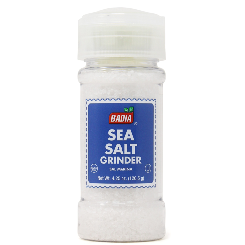 Badia Sea Salt Grinder 4.25oz