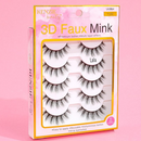 Kenzie Beauty 3D Faux Mink Lashes - 5 Pack