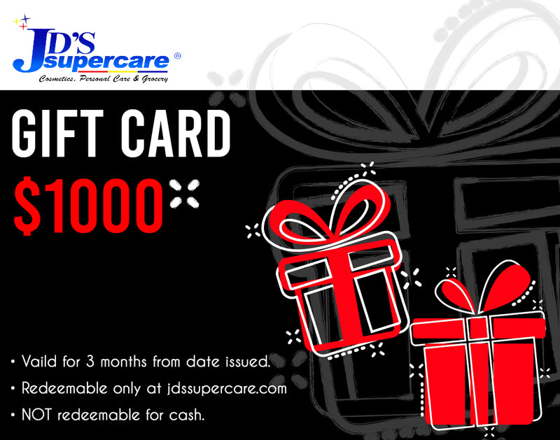 JD'S SUPERCARE - Gift Card