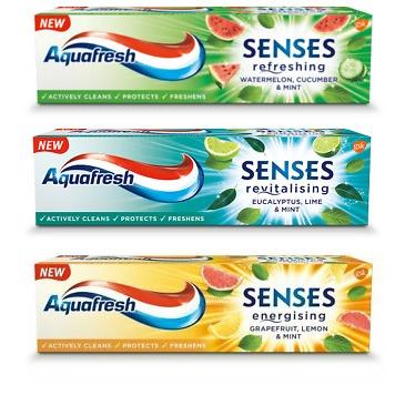Aquafresh Senses Energising Toothpaste 75ml