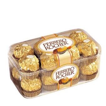 Ferrero Rocher Fine Hazelnut Chocolates Candy - 16 Count