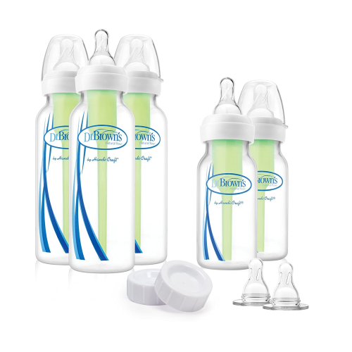 Dr. Brown's Options Narrow Feeding Set, Clear New Born Gift Set