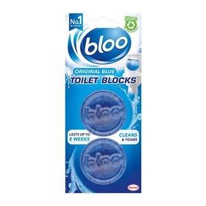Bloo In Cistern Toilet Block Clear Citrus Zest 2 X 38g - Global Brands