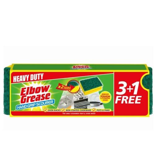 Elbow Grease Hand Grip Scourer - 4 Pack