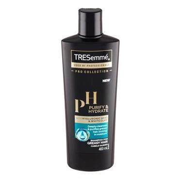Tresemme Purify & Hydrate Shampoo with Hyaluronic Acid & White Clay (For Greasy Hair) - 400 ml