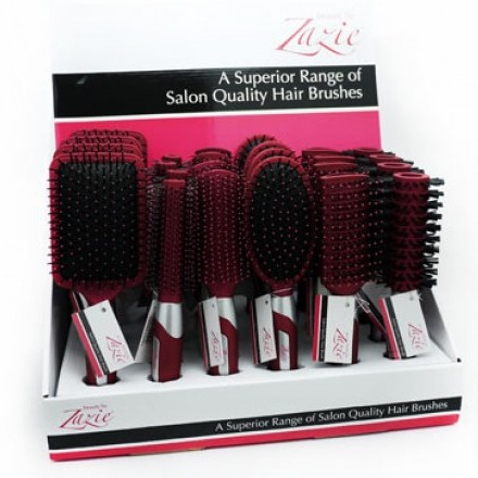 Hair Academy Red Hair Brushes, Single