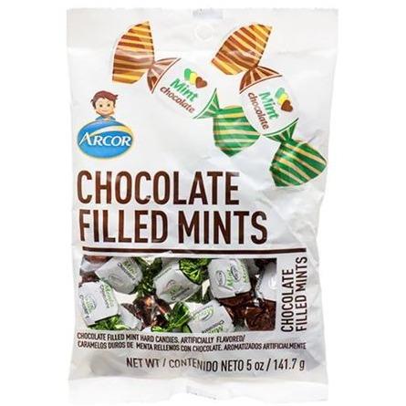 Arcor Chocolate Filled Mints 141g