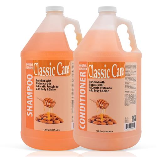 Classic Care Honey & Almond Enriched With Botanical Oils & Keratin Protein, 1 Gallon