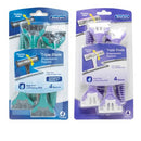 Xtra Care Triple Blade Pivoting Head Disposable Razor, 4 Pac