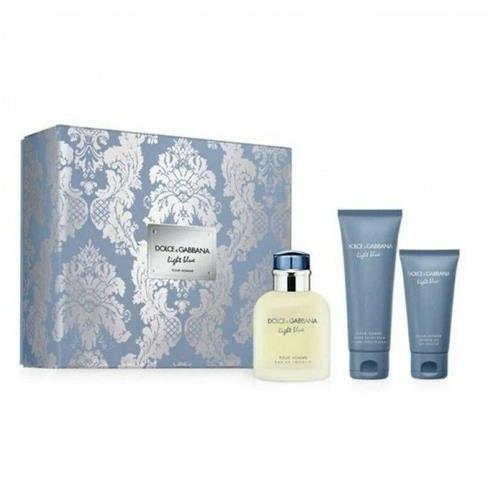 Dolce & Gabbana Light Blue Pour Homme 3 Pc Gift Set