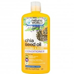 Natural World - Chia Seed Oil Volume & Shine Conditioner