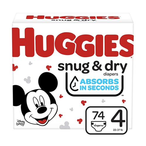 Huggies Snug & Dry Stage 4 - 74'S