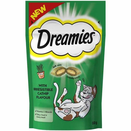 Dreamies 60g Biscuits with Catnip Cat Treats