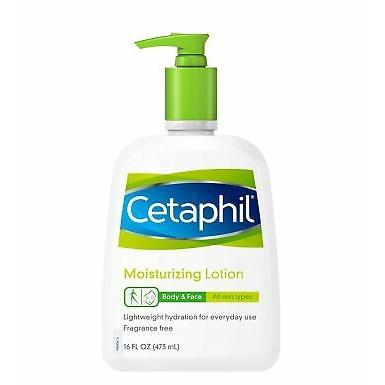 Cetaphil Moisturizing Lotion for All Skin Types, Body and Face Lotion, 16 Fl Oz