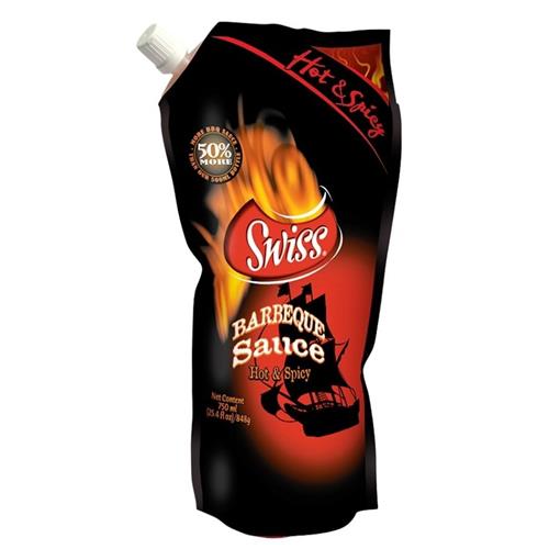 Swiss Hot & Spicy BBQ Sauce 500ml