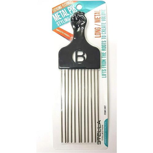 Stella Collection Long Metal Pik Comb