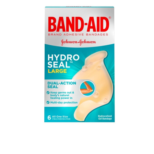 BAND-AID HYDRO SEAL LARGE 6PCS