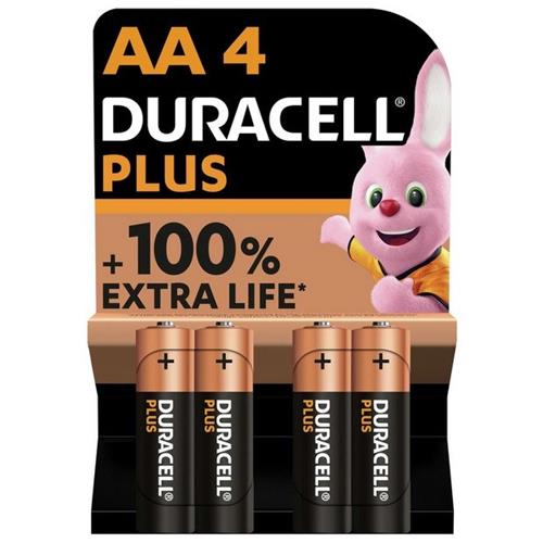 Duracell Plus Batteries 100% Life